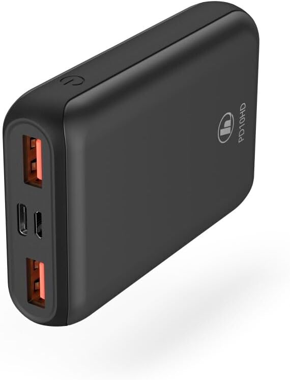 Hama Power Bank 10000 mAh PD10-HD 187261, Gray