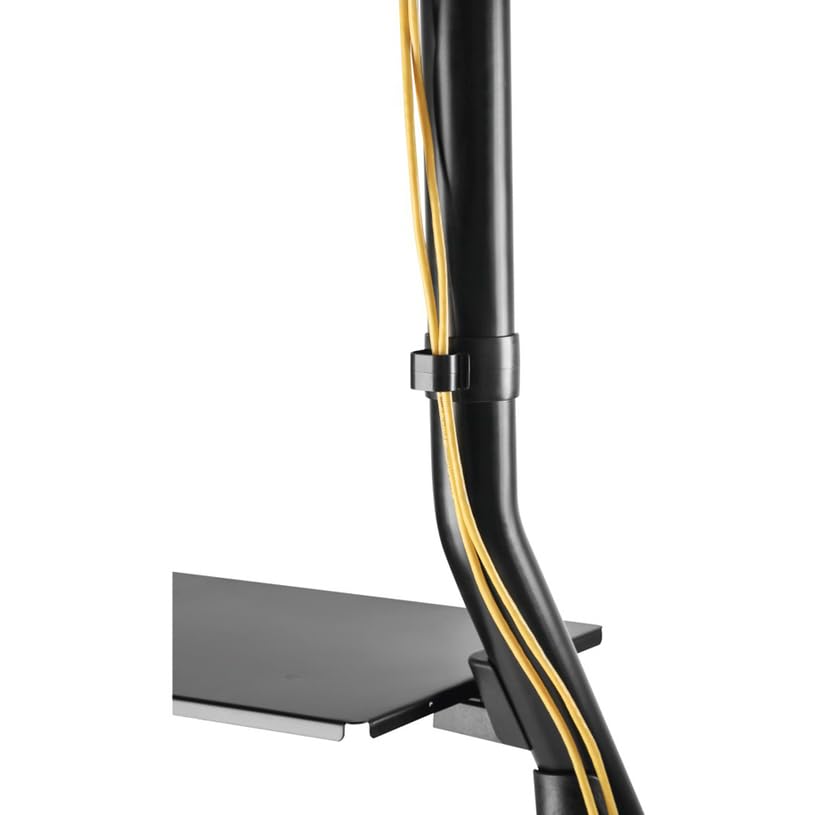 Hama 220875 Trolley Tv Stand With Castors, Max Weight 80 KG, Black