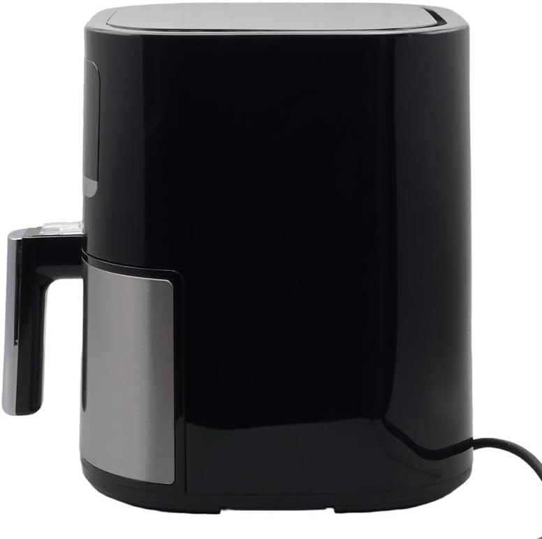 Mebashi ME-AF984 Stainless Steel Air Fryer 4.5L Capacity, LED Touch Screen, 10 Preset Settings, Easy Clean, Auto Shut-Off, Oil-Free, PTFE-Free, Dishwasher Safe, 1600W