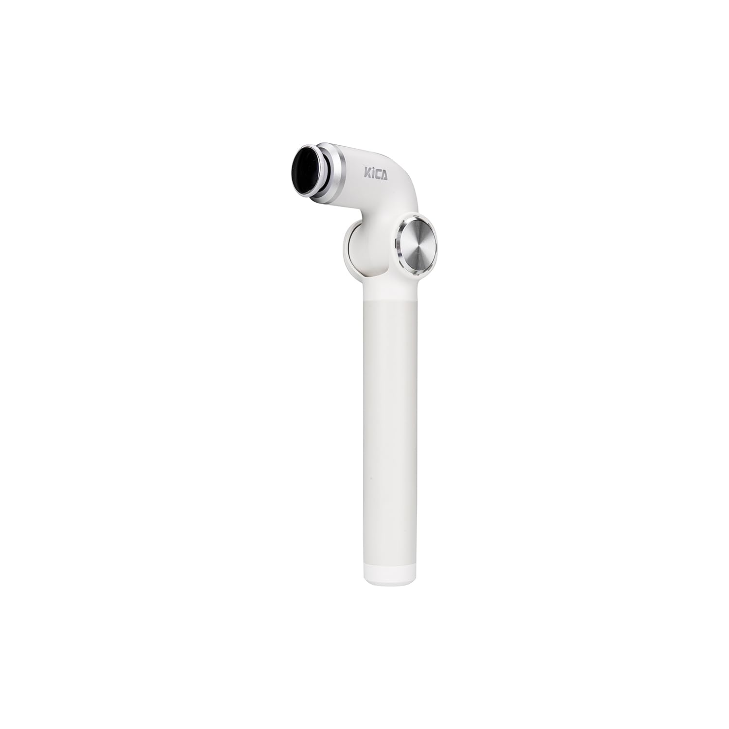 Kica Portable Foldable Evo Mini Massage Gun with 3200 RPM, Variable Speed, 5 Heads, 90 Degree Rotation Angle and 235mm Extendable Handle