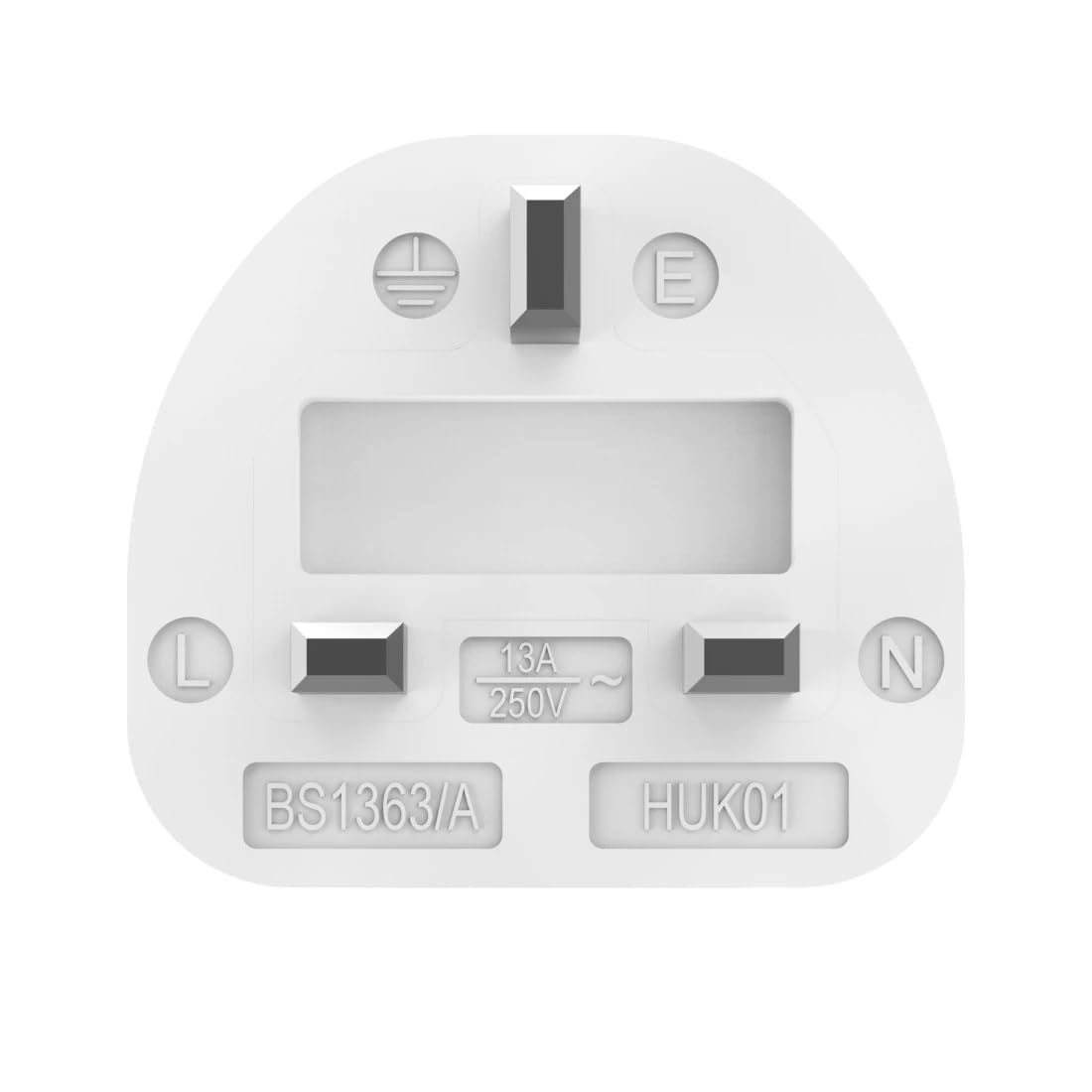 هاما شريط طاقة D3223862 بـ 5 اتجاهات USB C/A 20 واط قابس بريطاني، طول 2 متر، ابيض