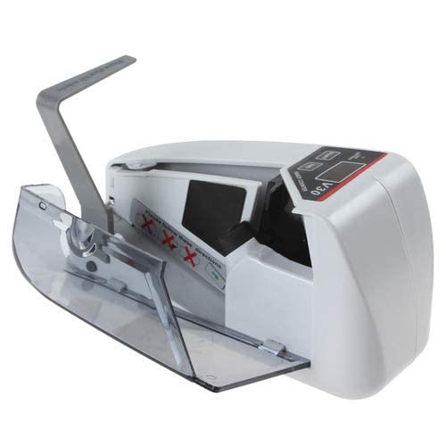 KANABEE Fully Automatic Money Counter Machine, Currency Counter with Additional Functions, Counterfeit Note Detection UV/MG, Value Counting and Large LED Display