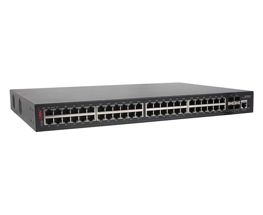 ONV Gigabit 52-port L2+ محول PoE مُدار ONV-POE33052PFM