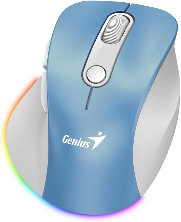 جينيس Ergo 9000S Pro Light Blue أزرق