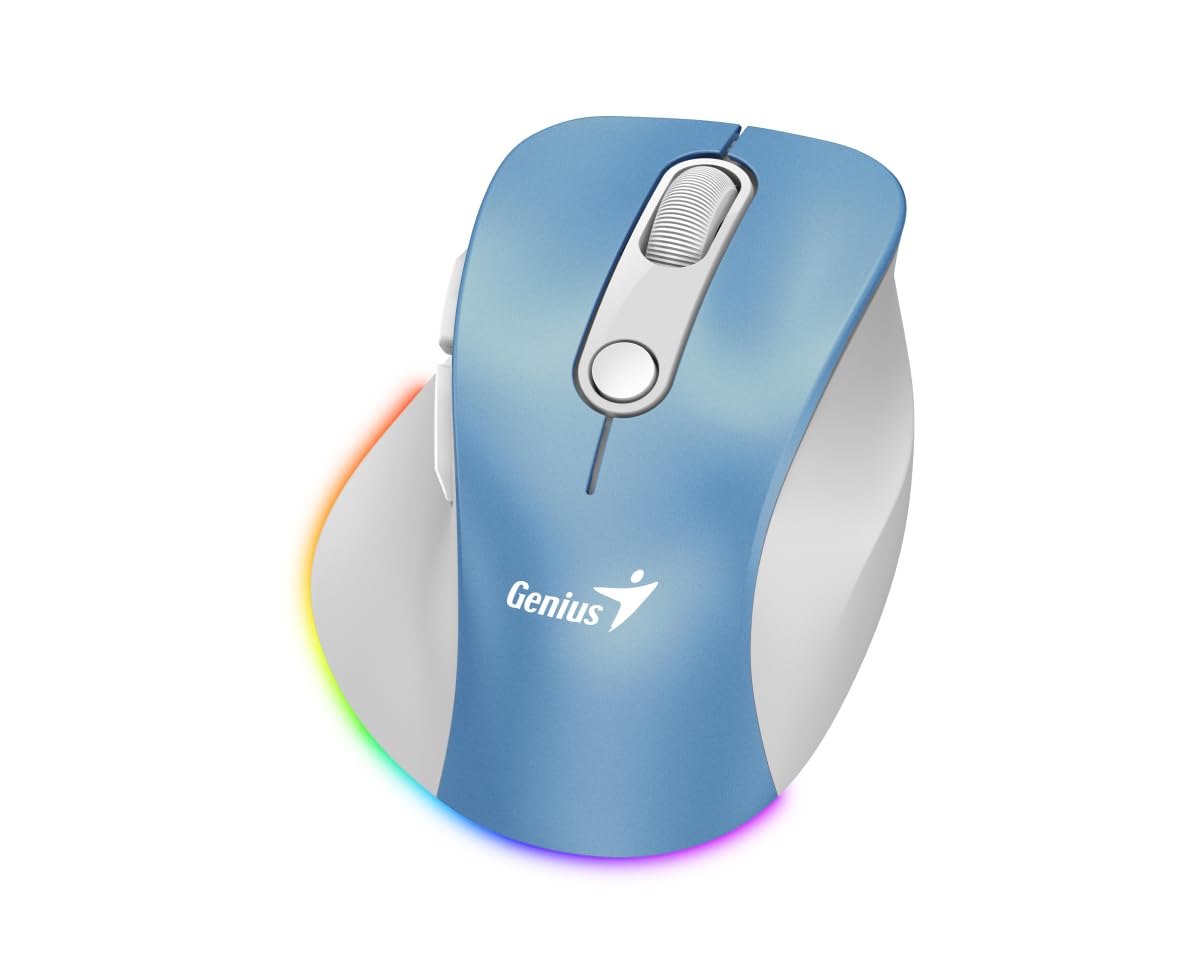 جينيس Ergo 9000S Pro Light Blue أزرق
