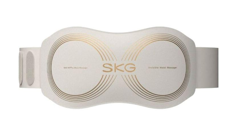 Fipka SKG W7 Pro Waist Massager with 9 EMS Intensity Levels and 11 Modes, Fits Waist Circumference 60-120 cm