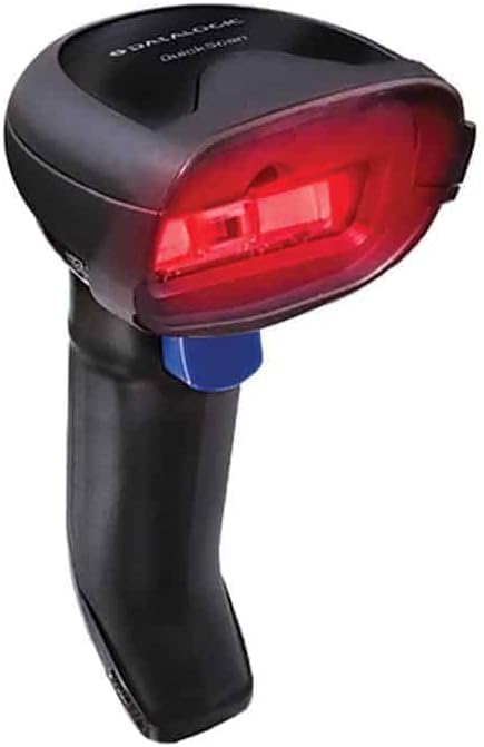 Datalogic QuickScan I QD2220 Kit, Linear Imaging, USB Only, W128152853 (Linear Imaging, USB Only, Black (Kit Includes Scanner, USB Cable 90A052065 and Stand STD-QW25-BK)
