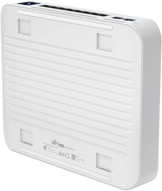Ubiquiti Networks UniFi Enterprise 8 Port PoE Managed L3 Ethernet Switch - Stainless Steel