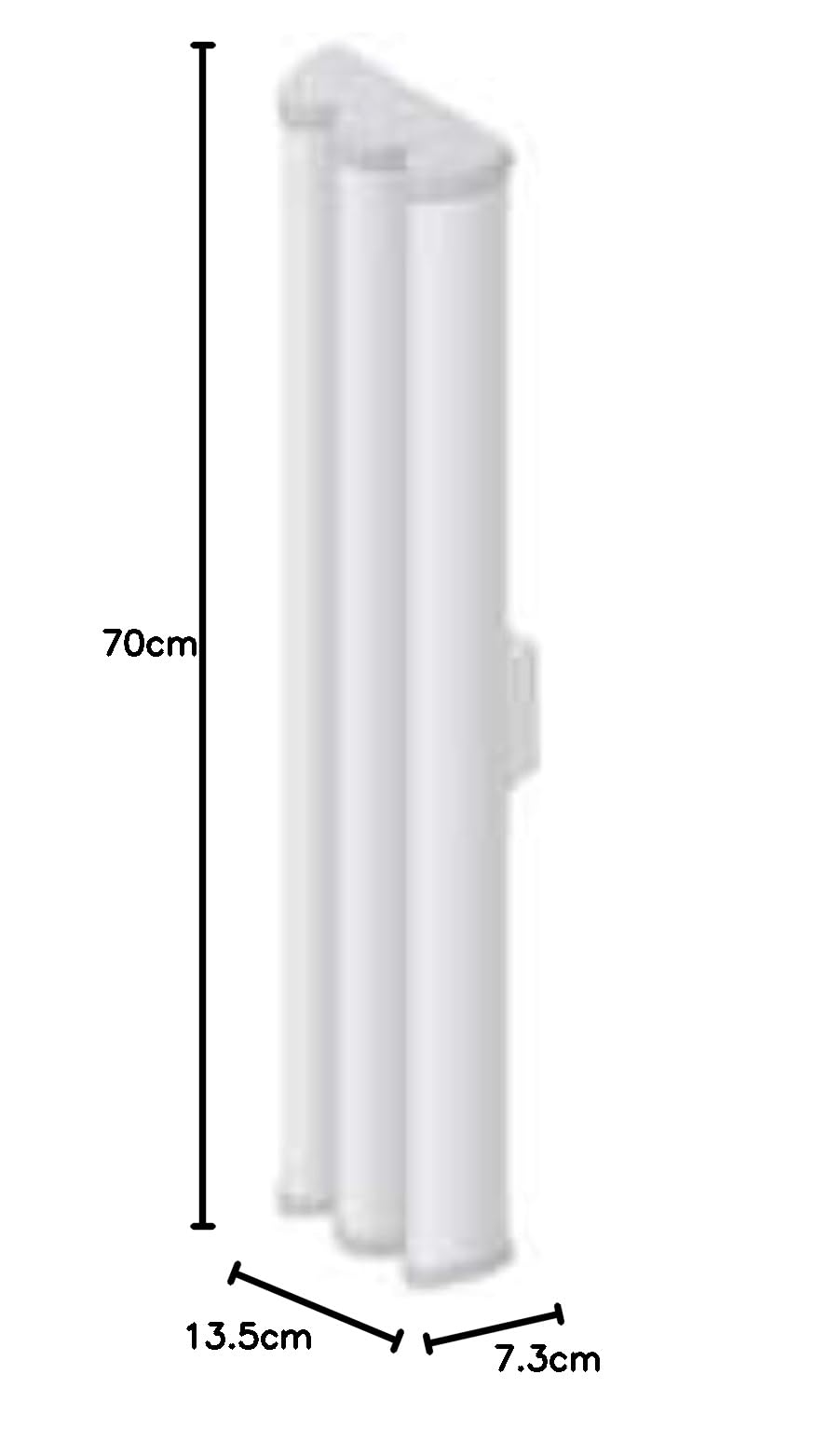 يوبيكويتي نيتوركس AM-5G19-120 اير ماكس سيكتور 5G-19-120 19 ديسيبل 120 درجة 5GHz زوج مع صاروخ M5