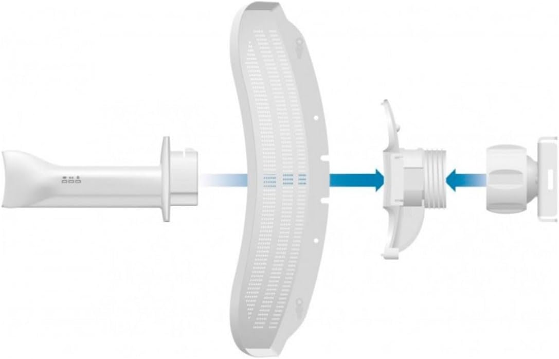 Ubiquiti Networks LBE-M5-23 5GHz 2-Pack LiteBeam M5 23dBi Outdoor airMAX CPE up to 10+ km