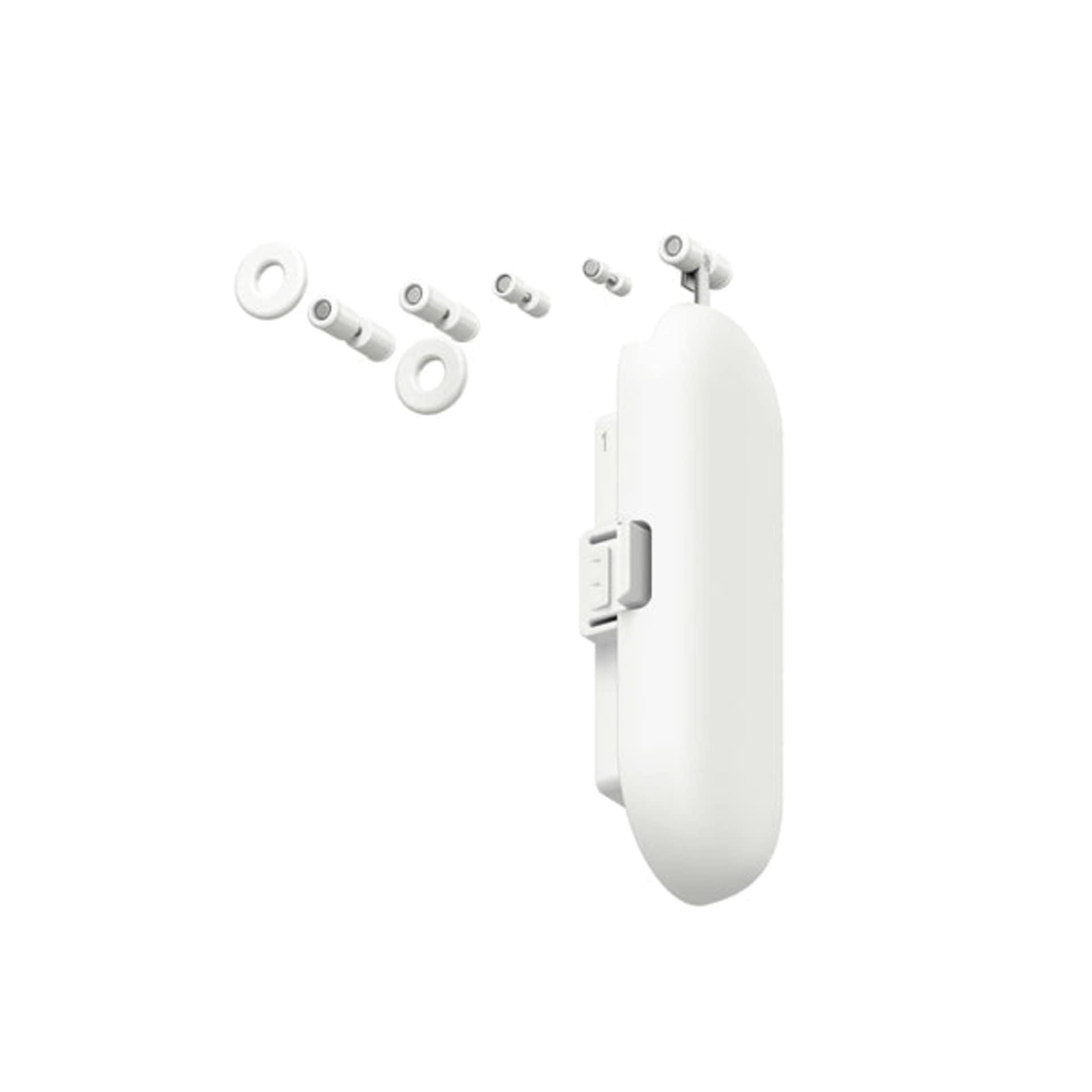SwitchBot Curtain Smart Electric Motor - Wireless App or Automate Timer Control, Use SwitchBot Hub to be Compatible with Alexa, Google Home, HomePod, IFTTT (U-Rail, White)