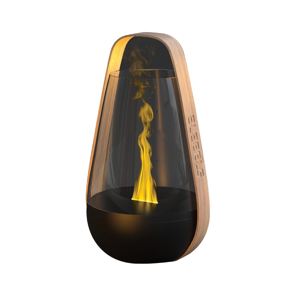 Essential Oil Diffuser, Birthday Gifts for Women, Men, Dad, and Teachers, Oil Diffuser with 3 Levels, Cool Mist Diffuser for Home, Safe Flame Aromatherapy Diffuser with Auto Shut-Off Function
