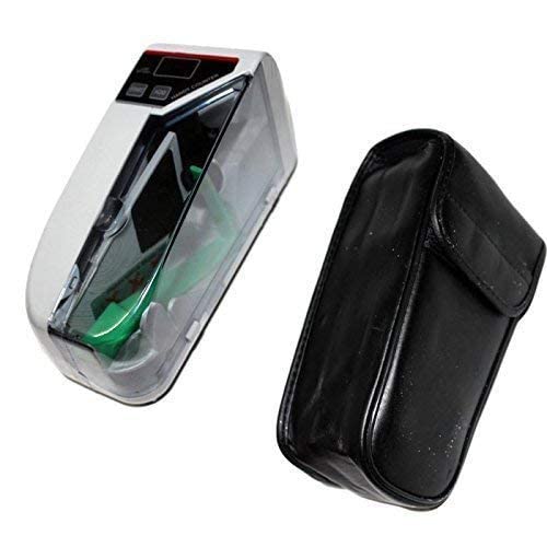 KANABEE Fully Automatic Money Counter Machine, Currency Counter with Additional Functions, Counterfeit Note Detection UV/MG, Value Counting and Large LED Display