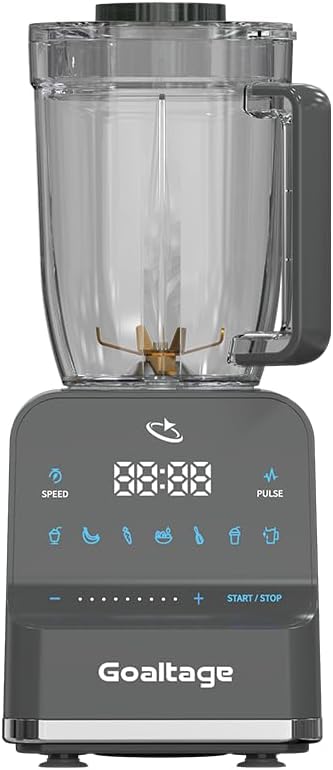 Goaltage Ultra Mix BLND03 Blender with Powerful Blades, 9 Speed Settings, High Capacity, and 7 Pre-Set Programs