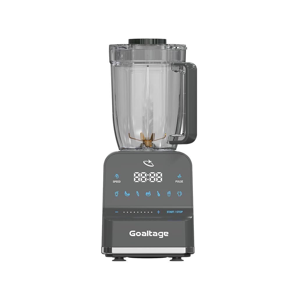 Goaltage Ultra Mix BLND03 Blender with Powerful Blades, 9 Speed Settings, High Capacity, and 7 Pre-Set Programs