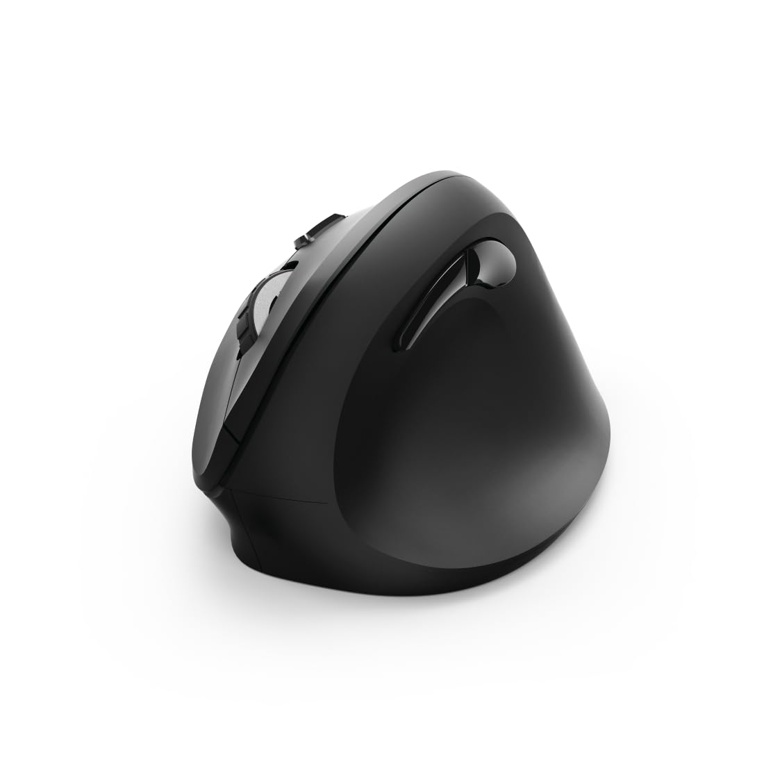هاما ماوس لاسلكي عمودي مريح "EMW-500" 182699، 6 ازرار، اسود - (عبوة من قطعة واحدة)، USB
