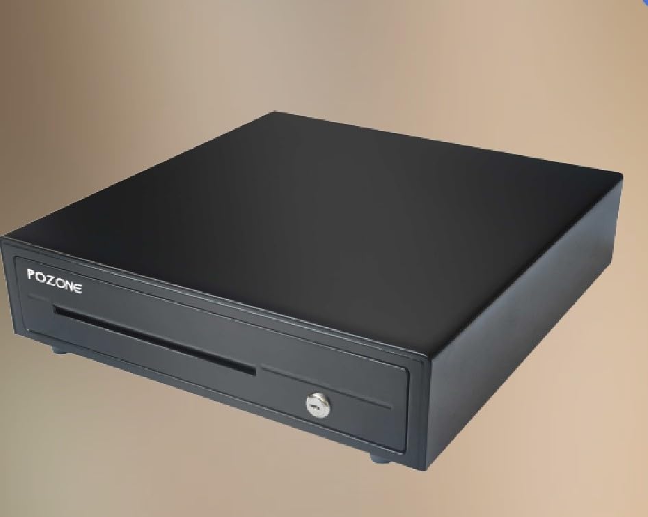 درج نقود من فيبكا بوزون PCD 4100، 8 فتحات عملات معدنية قابلة للتعديل، قفل 3 مواضع، مقبض سلك معدني متين، اسود | PCD 4100