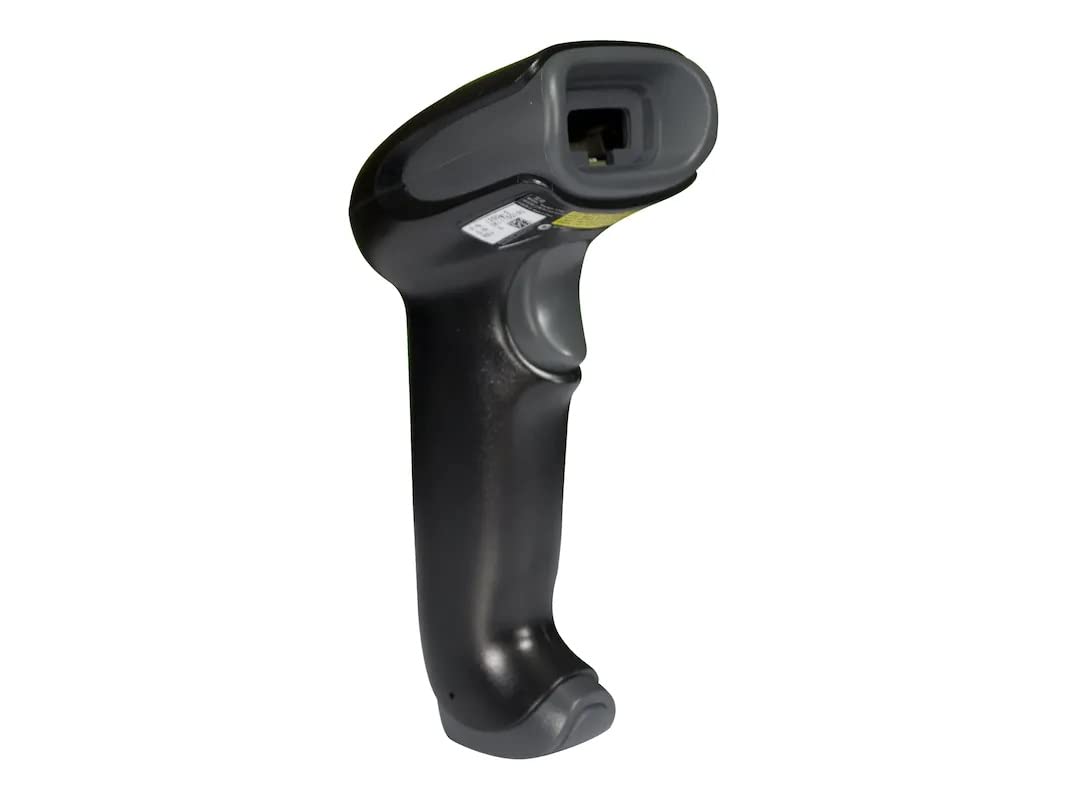 هوني ويل 1250G-2USB-1 فوياجر 1250 غرام ماسح ليزر USB مجموعة حامل رقبة مرن 1D USB نوع A كابل ملفوف - لون اسود
