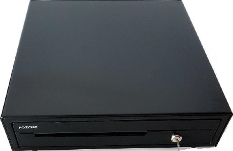 درج نقود من فيبكا بوزون PCD 4100، 8 فتحات عملات معدنية قابلة للتعديل، قفل 3 مواضع، مقبض سلك معدني متين، اسود | PCD 4100