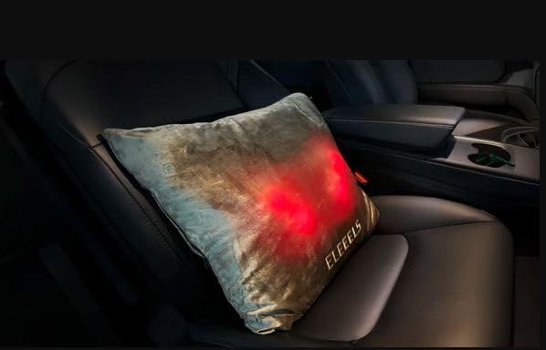 New ELEEELS H1 Shiatsu Massage Cushion with Resilient Latex Foam For Relieving Muscle tension, Pain and Fatigue