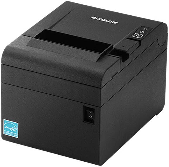 طابعة نقاط البيع من بيكسولون SRP-E300 بدقة طباعة 180 نقطة لكل بوصة، سرعة طباعة 220 ملم/ثانية، عرض طباعة يصل إلى 72 ملم، USB V2.0 FS + ايثرنت + واجهة تسلسلية، اسود | SRP-E300ESK