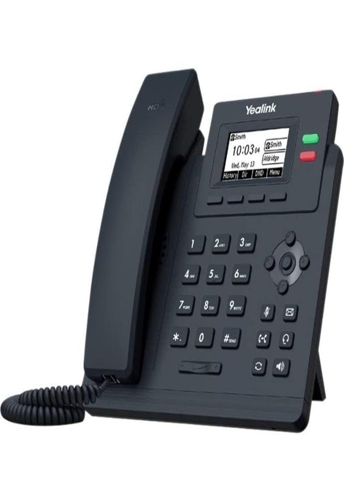 يالينك موبايل SIP-T31P IP - سلكي/لاسلكي - قابل للتثبيت على الحائط - رمادي كلاسيكي
