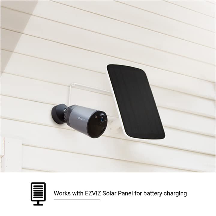 EZVIZ كاميرا مراقبة BC1C بدقة 4 ميجابكسل مع بطارية، 1080 بكسل
