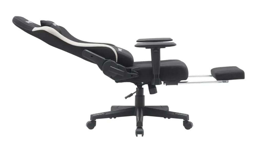 Gamax Gaming Chair Model BS-7970 with Footrest - Black