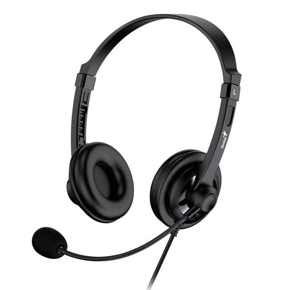 GENIUS HS-230U USB In-Line Ctrl Microphone Headset