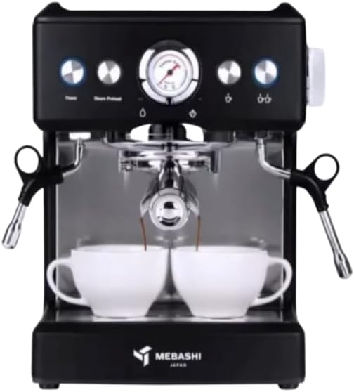 MEBASHI Commercial Coffee Machine, 2.1L Capacity, 20 Bar Pressure, (ME-CCM2051) (Black)| 1350W