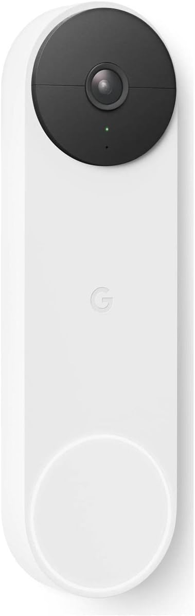 Google Nest Doorbell (Battery) - Wireless Doorbell Camera - Video Doorbell - Ash, 960x1280