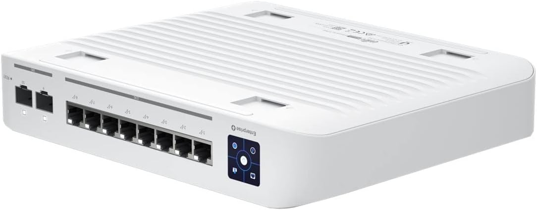 Ubiquiti Networks UniFi Enterprise 8 Port PoE Managed L3 Ethernet Switch - Stainless Steel