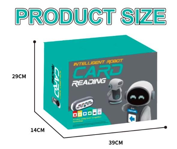 Fipka Chengji Ai Desktop Robot Educational Toy Rechargeable Light Music Programable Intelligence Children Flash Card Robot