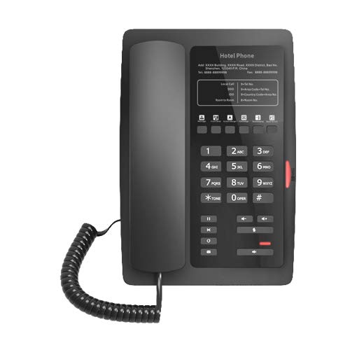 Fanvil H3 Hotel IP Phone without LCD Screen, PoE Phone for Office and Hotel