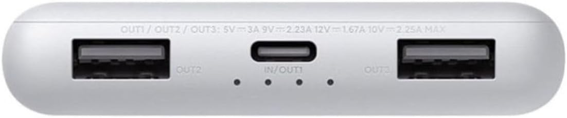 شاومي باور بانك 10000 مللي امبير في الساعة لايت جي ال USB-C 22.5 واط، شحن سريع USB-C، يشحن 3 اجهزة في نفس الوقت، صغير الحجم، وظيفة الشحن السريع، بطارية خارجية مدمجة لايفون واندرويد