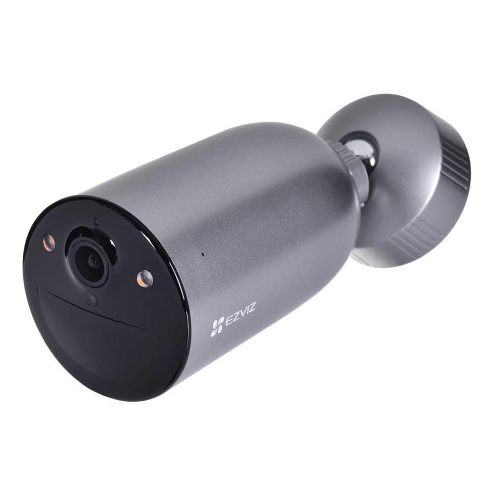 EZVIZ EB3 Battery Surveillance Camera, 2K WiFi CCTV Camera, Wireless Outdoor IP Camera with Two-Way Audio, Waterproof, Human Motion Detection Technology, 256GB Storage, Works with Solar Panel and Alexa