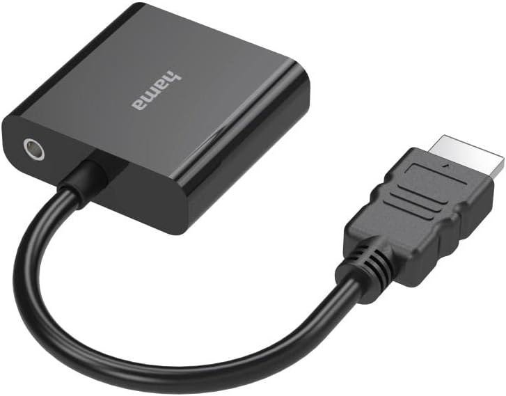 هاما محول فيديو FHD 1080p 200343 بمنفذ HDMI ومقبس VGA/صوت