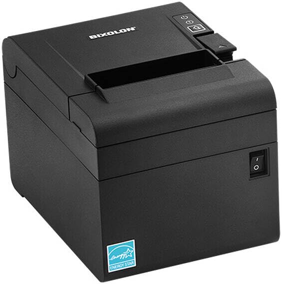 طابعة نقاط البيع من بيكسولون SRP-E300 بدقة طباعة 180 نقطة لكل بوصة، سرعة طباعة 220 ملم/ثانية، عرض طباعة يصل إلى 72 ملم، USB V2.0 FS + ايثرنت + واجهة تسلسلية، اسود | SRP-E300ESK
