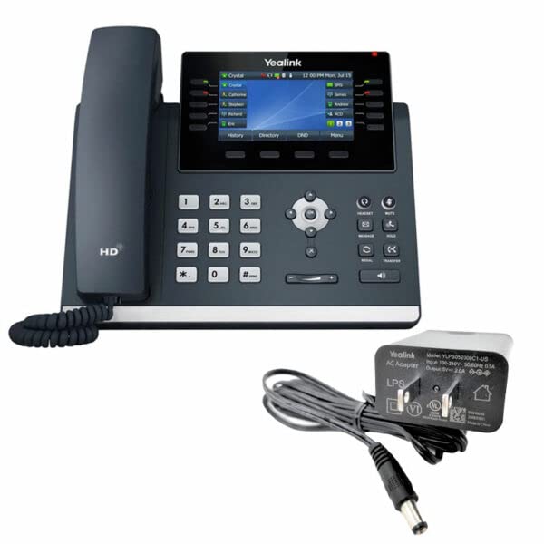Yealink T46U IP Phone - Power Adapter Included