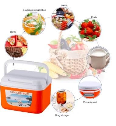 MATAR Ice Box 5Pcs Set (3Ltrs+ 5 Ltrs+ 10 Ltrs+ 32 Ltrs+ 66 Ltrs) -Color may vary