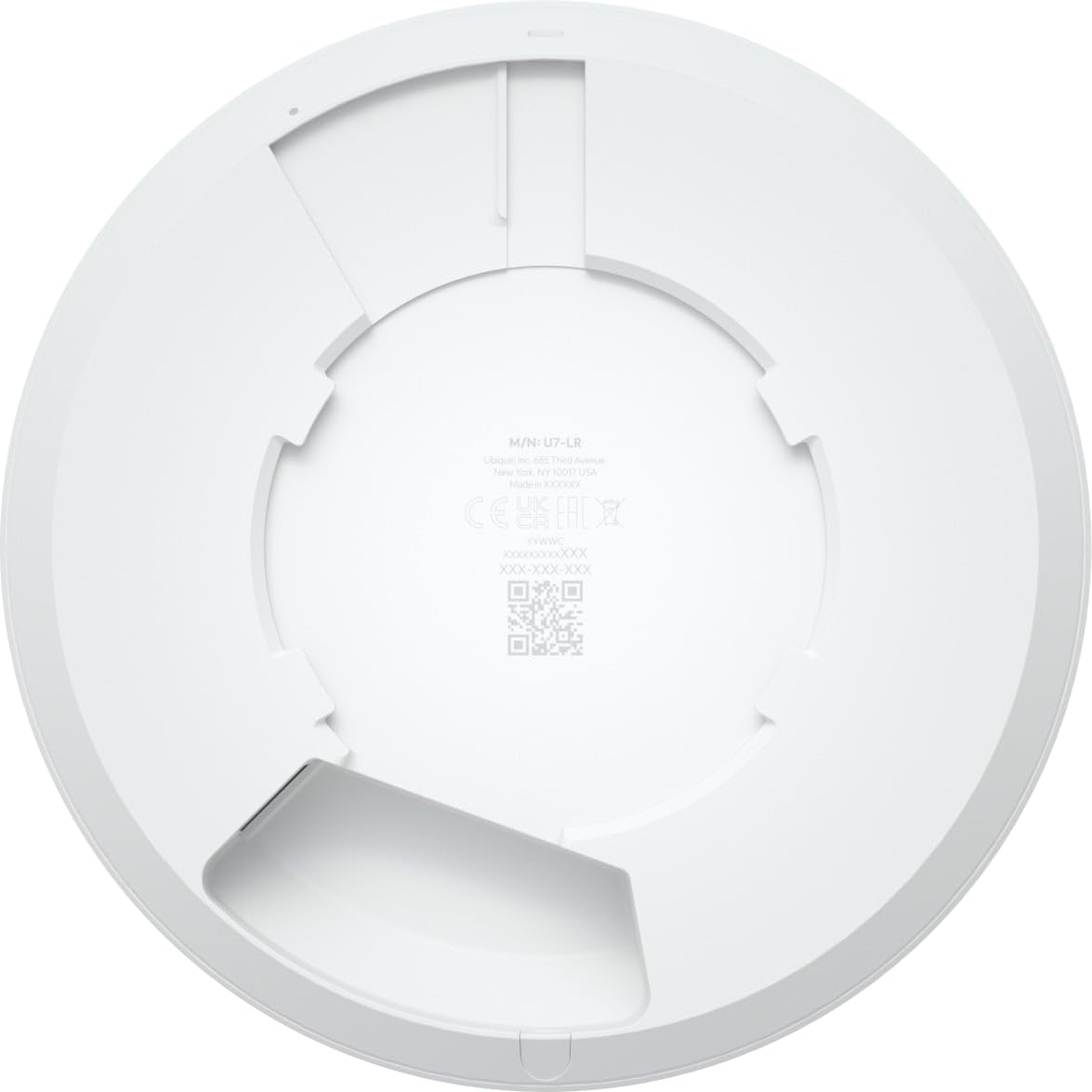 واي فاي 7 ايه بي مدمج يثبت على السقف مع 5 تيارات مكانية وU7-LR من يوبيكويتي