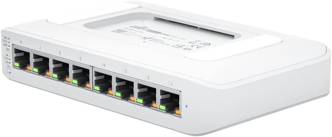 Ubiquiti Networks UniFi Switch Lite 8 PoE Managed L2 Gigabit Ethernet (10/100/1000) Power over Ethernet (PoE) White