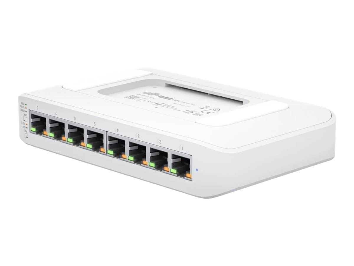 Ubiquiti Networks UniFi Switch Lite 8 PoE Managed L2 Gigabit Ethernet (10/100/1000) Power over Ethernet (PoE) White