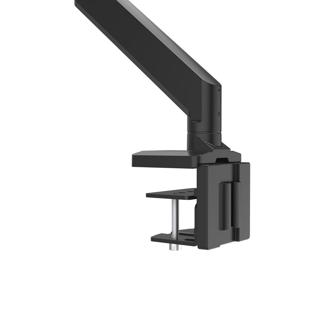 Hama 118497 Fullmotion Single Arm Monitor Desk Mount Stand with Gas Spring for 33 cm - 88.9 cm Screen Size, Black