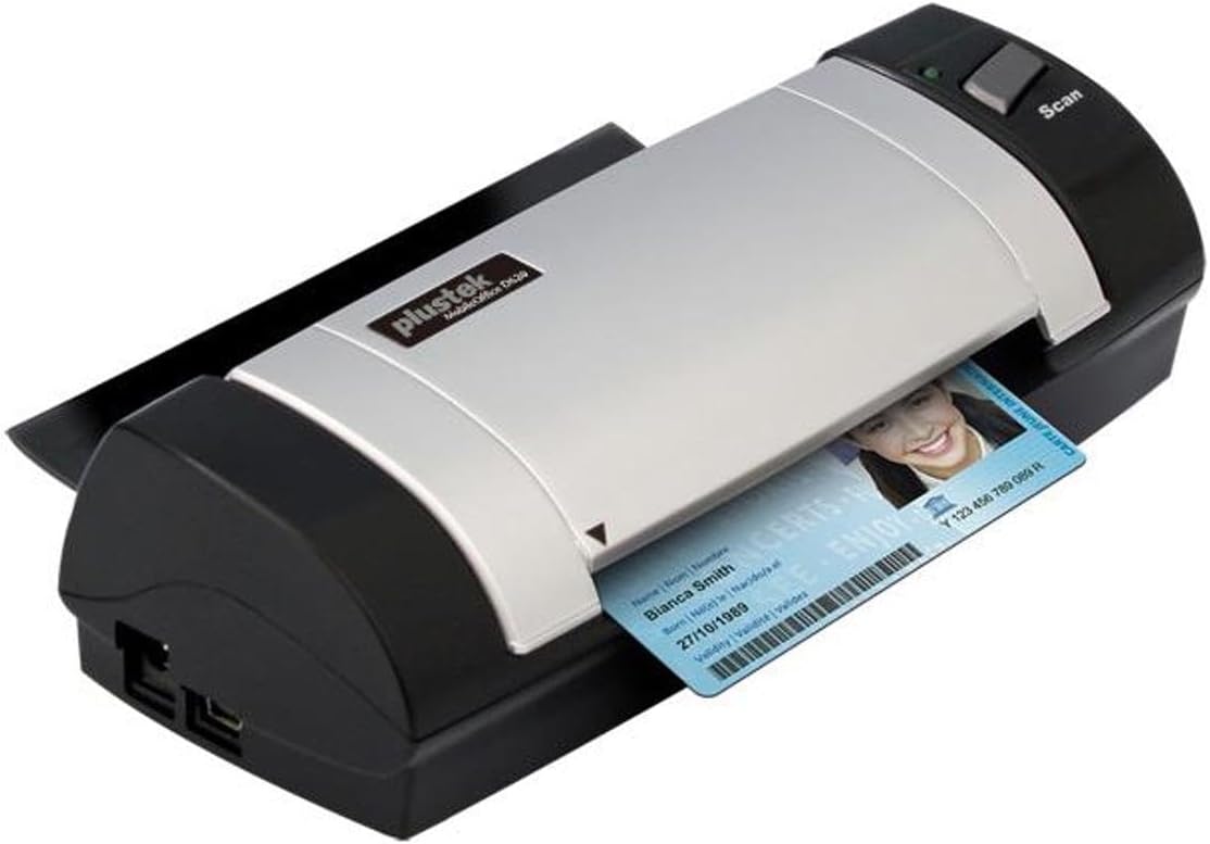 بلاصتيك ماسح ضوئي D620 للبطاقات والهويات بمنفذ USB