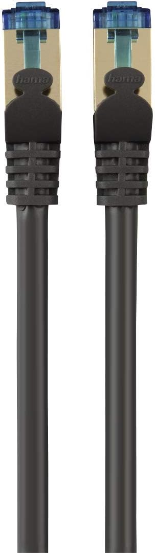 هاما كابل شبكة مزدوج الحماية مطلي بالذهب CAT-6 P3045053 بطول 3 متر