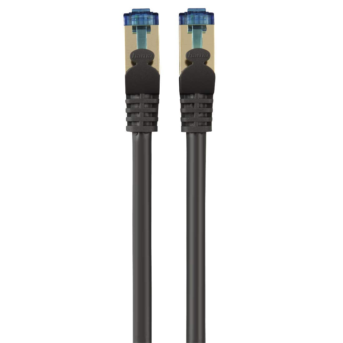 هاما كابل شبكة مزدوج الحماية مطلي بالذهب CAT-6 P3045053 بطول 3 متر