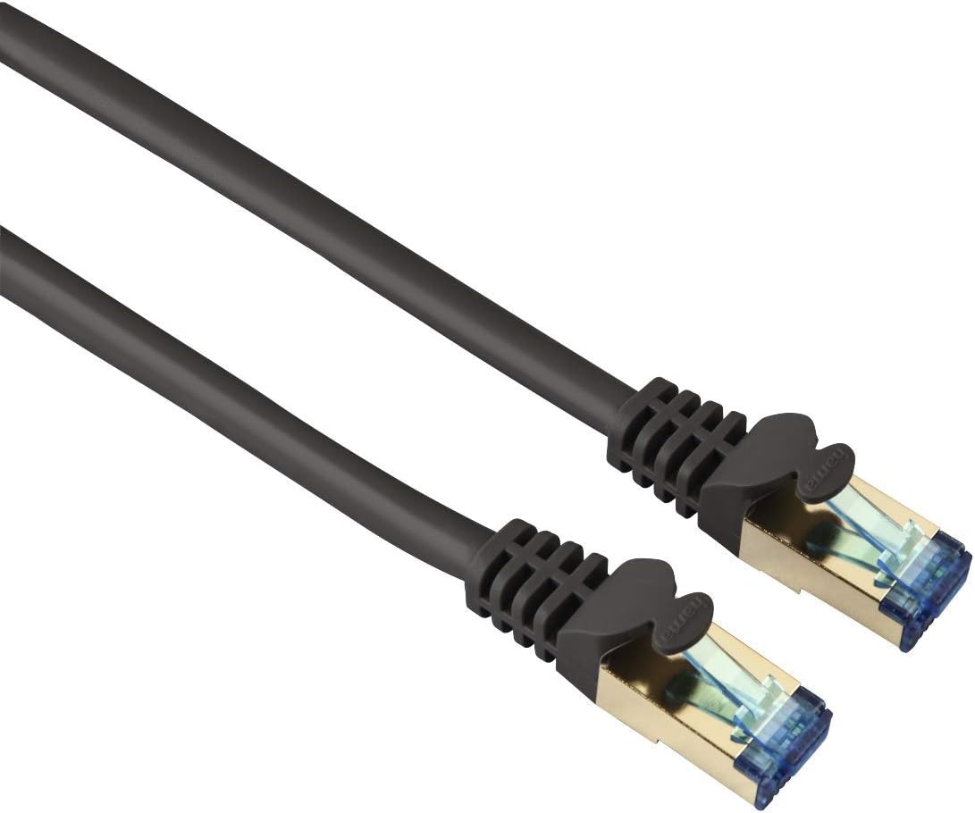 هاما كابل شبكة مزدوج الحماية مطلي بالذهب CAT-6 P3045053 بطول 3 متر