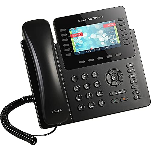 جراندستريم GXP2170 هاتف اي بي سلكي/لاسلكي، بلوتوث، قابل للتثبيت على الحائط