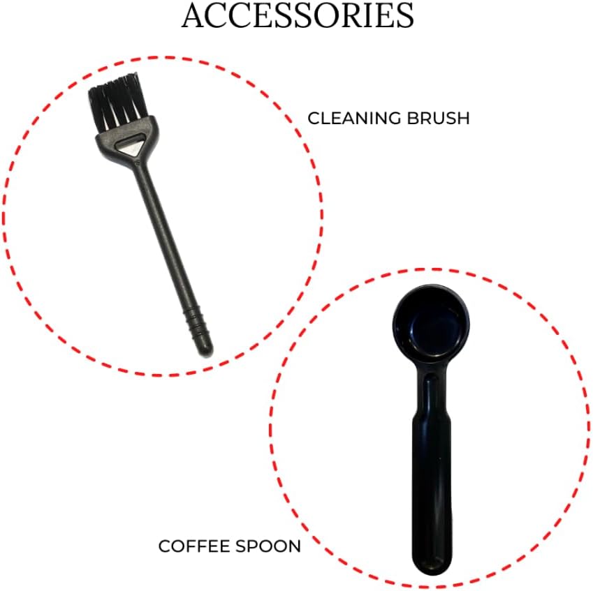 MEBASHI Commercial Coffee Machine, 2.1L Capacity, 20 Bar Pressure, (ME-CCM2051) (Black)| 1350W